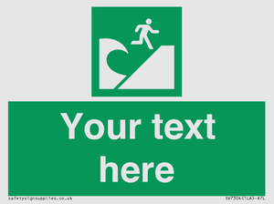 Custom Safe Condition Tsunami evacuation area